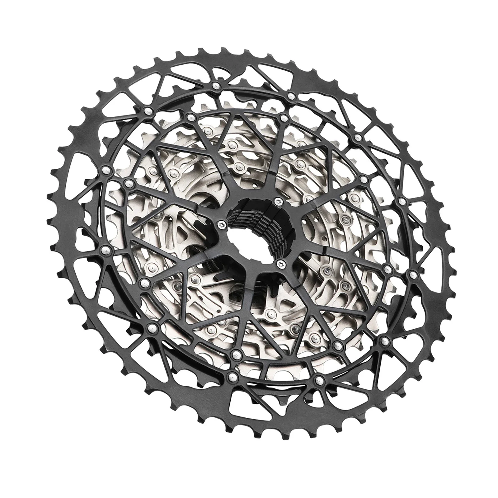 AliExpress GOLDIX SUNSHINE Ultralight Bicycle Cassette Freewheel Carbon Steel Material 9/10/11/12/13 Speed HG Structure Sprocket for Mountain Bike