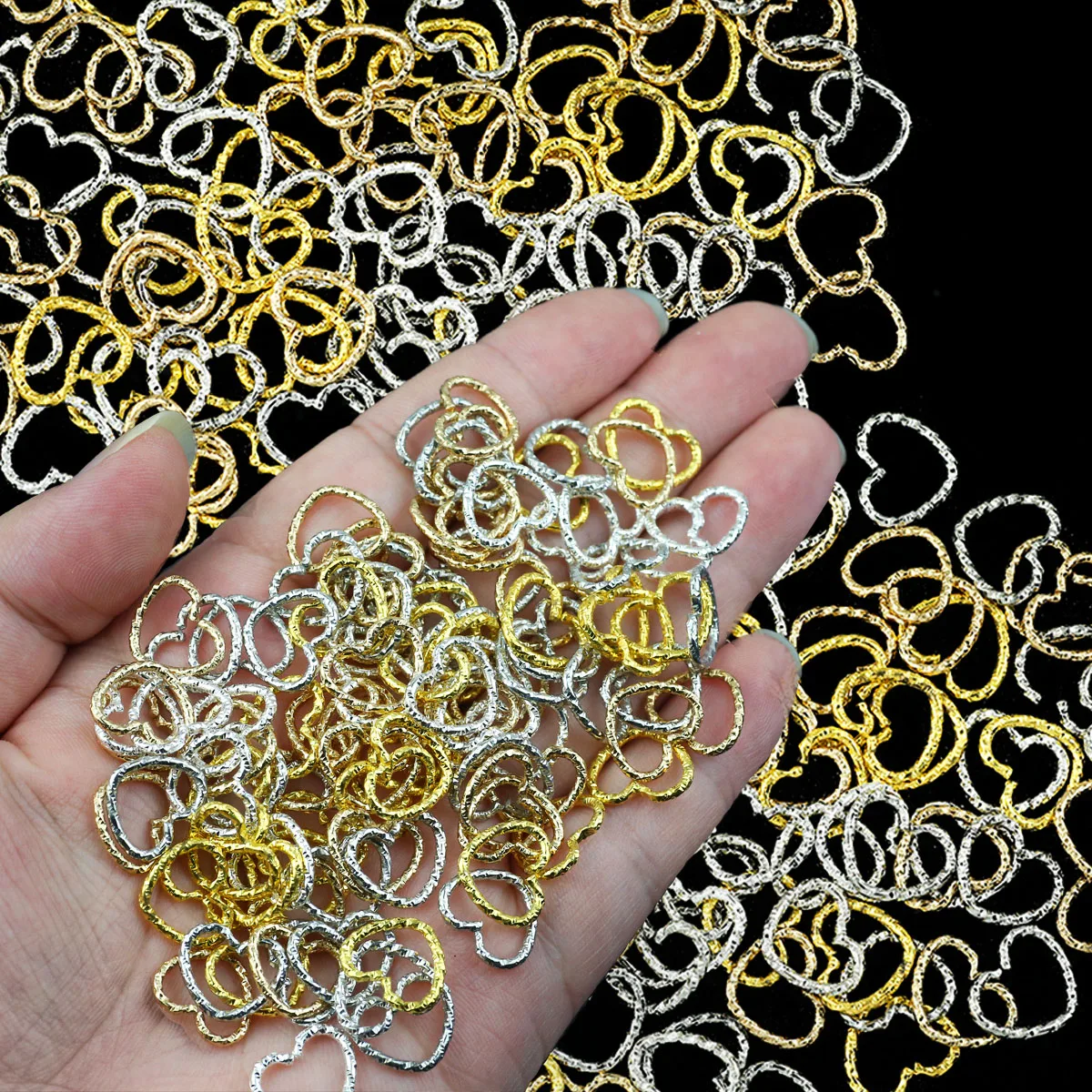 

50pcs 10mm Alloy Metal Iron Gold Color Split Jump Rings DIY Jewelry Findings Open Single Loops for Jewelry Making DIY Accessory