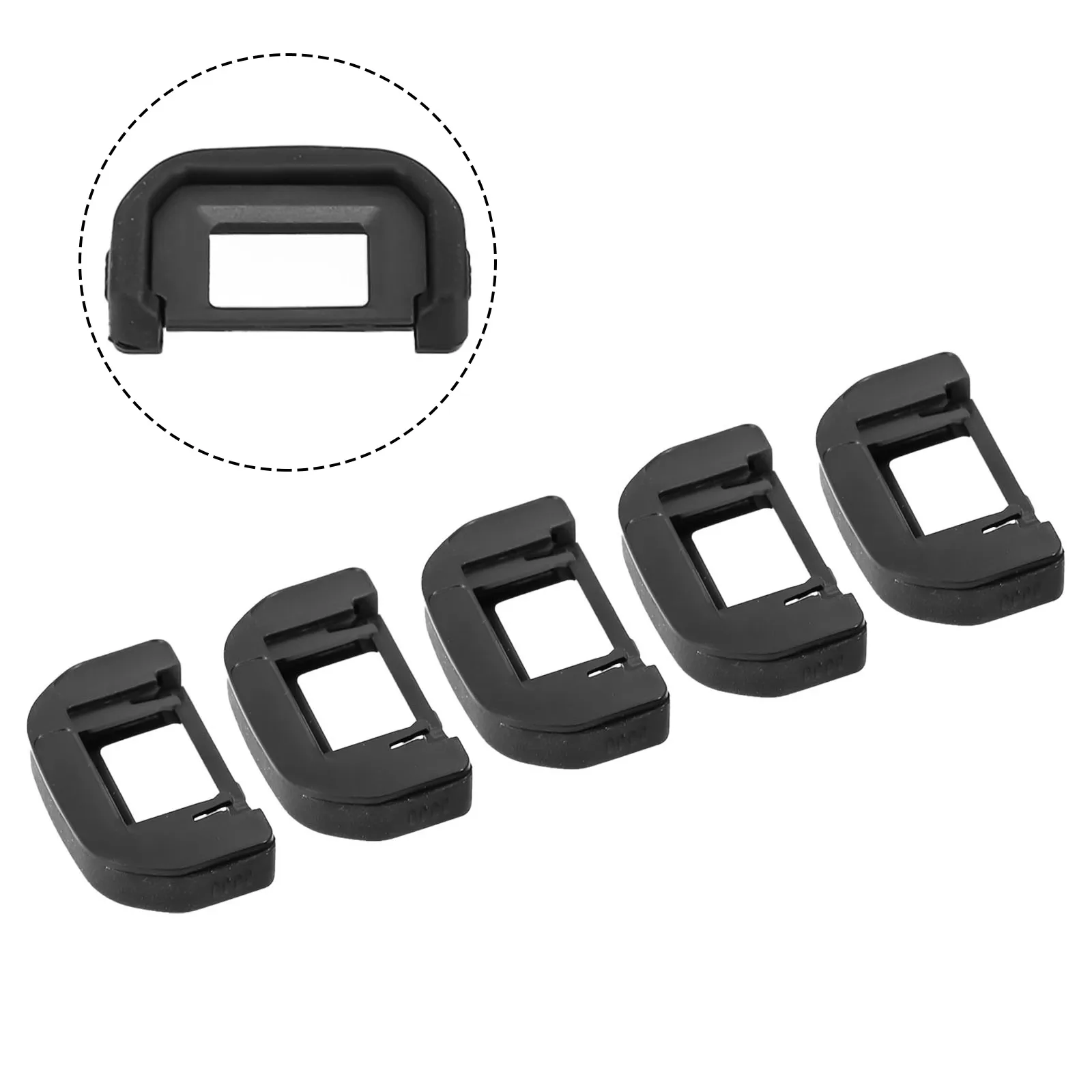 5pcs EF Eyecups Rubber Replacement Eyecup Eyepiece For Canon 600D 550D 700D 500D 1000D Parts Viewfinder Kit