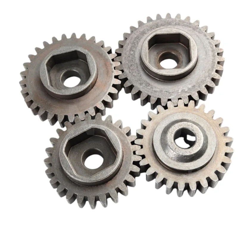 4Pcs HSP Car 51030 Optional Powder Steel Gear (31T/29T/25T-B*2) For 1/5 Scale Models Bajar Redcat  94054S Barca Baja