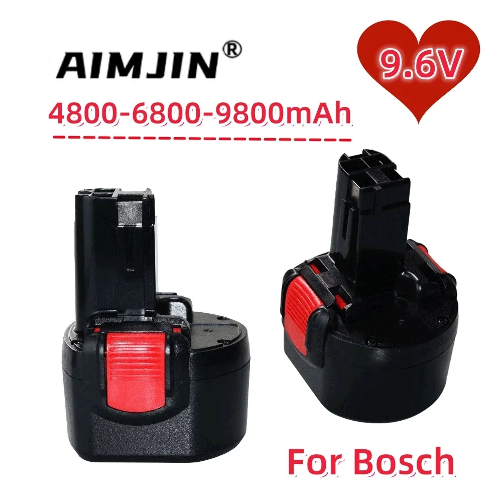 

9.6v 4800/6800/9800mAh Ni-CD Rechargeable Battery Power Tools Battery for Bosch PSR 960 BH984 BAT048 BAT119 BAT048