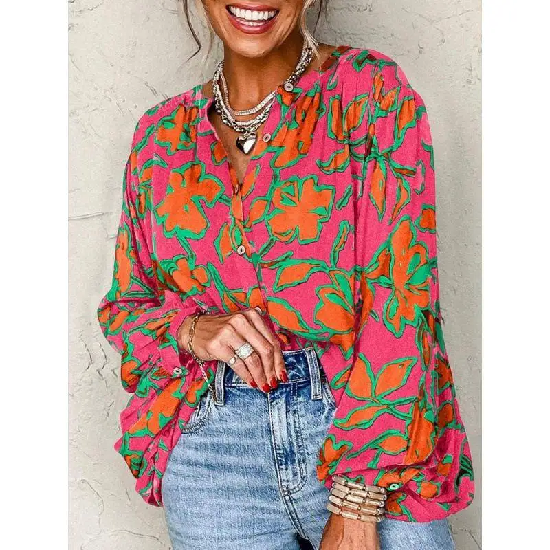 Camisa de Mujer Estilo Boho con Hombros Descubiertos, Manga Larga, Top Bohemio Ultra Largo para Mujer, No Deformable, Otro Estilo
