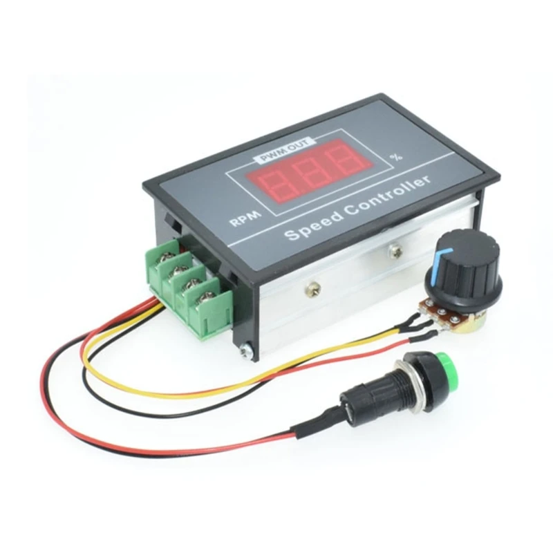 U55B 6‑60V 12V 24V 36V 48V 30A PWM Motor Speed Controller Starting Stop Accessories
