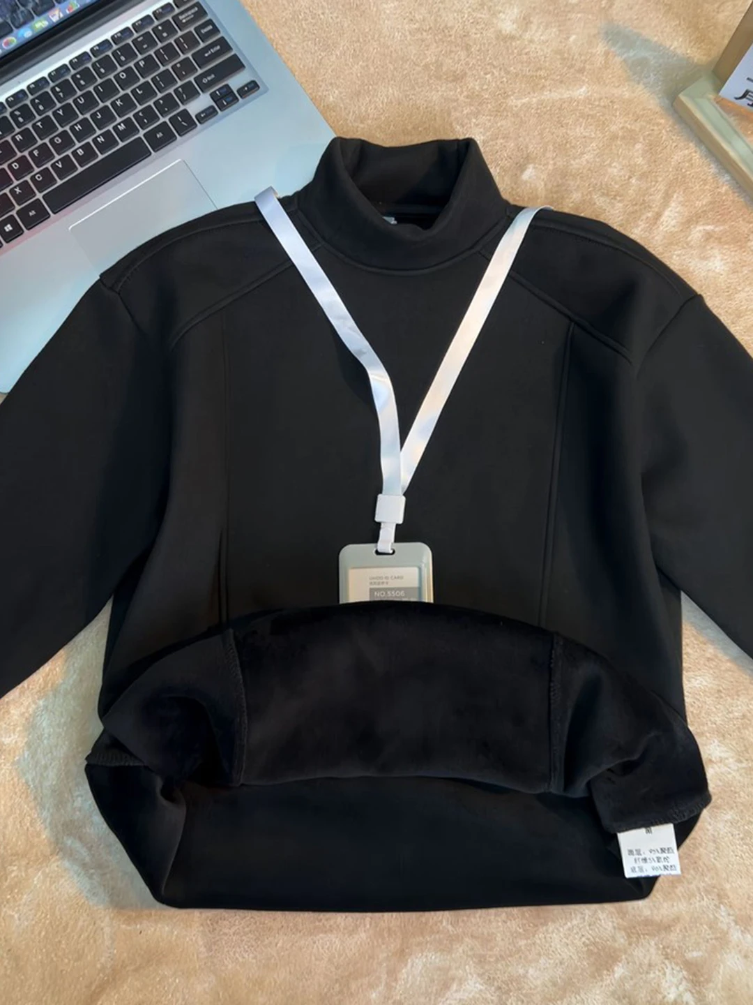 Bla De Fce Lined Lo…