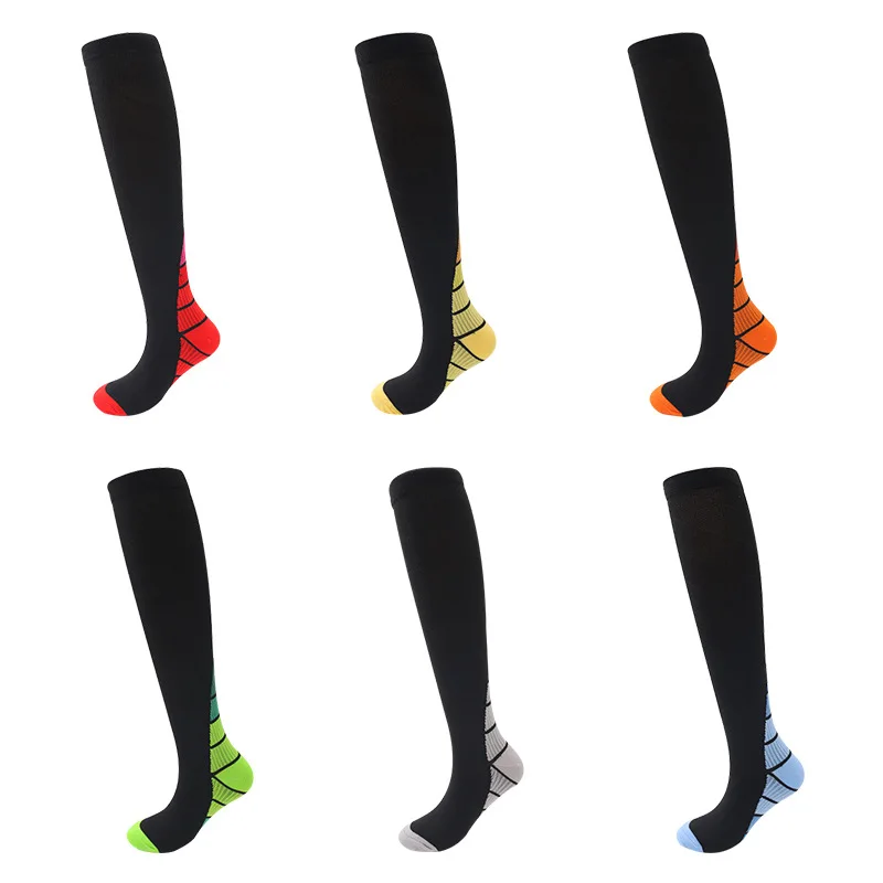 

3 Pairs Compression Socks for Running & Sports, Supportive and Durable Long Stockings for Men & Women