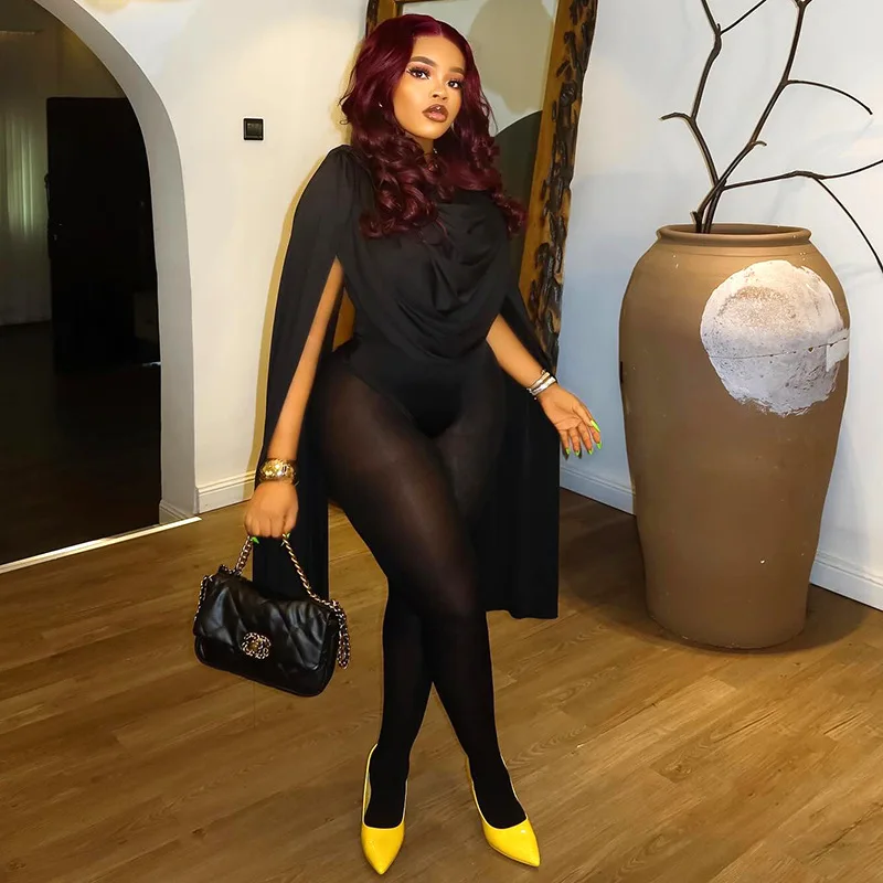 

Сексуальные комбинезоны с распашным воротником для женщин, осенняя одежда 2024, цельный нарядный клубный костюм, элегантный роскошный боди, комбинезон