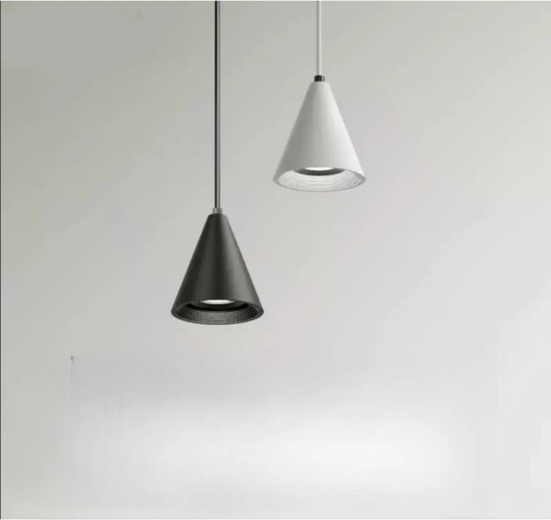 

Modern LED Pendant Lights Black White Lampshade Hanging Lamp Dining Room Kitchen Island Bedroom Table Home Chandeliers Fixtures