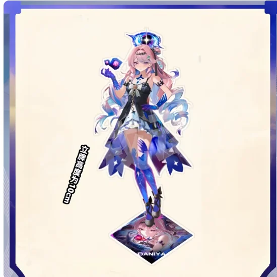 Anime 10cm Acrylic Stand Figure Waves Aemeath Denia Model Plate Cosplay Collection Desktop Decor Gifts XYZ
