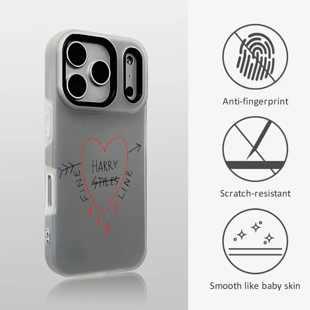 Tour Music H-Harry StylesS Phone Case For iPhone 17 16 15 14 13 12 11 Pro Max Plus Mini Case Clear Jelly Shockproof Soft Cover view 3