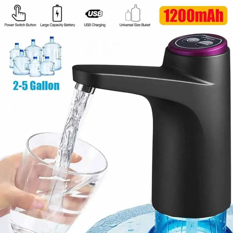 

Automatic Water Press Household Barreled Water Electric Water Pump USB Rechargeable Mineral Water Pump Portable Water Dispenser