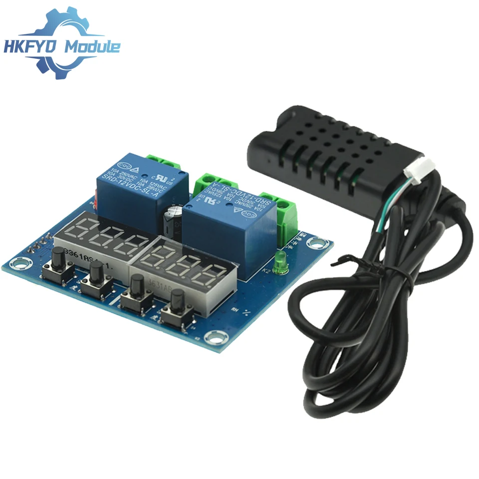 XH-M452 Temperature And Humidity Controller Module High Precision Dual Output 10A Automatic Constant Temperature