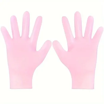 2-Pack Silicone Moisturizing Gloves Exfoliate to Prevent Dry Hands and Leave Hands Smooth and Soft Hand Care Tool