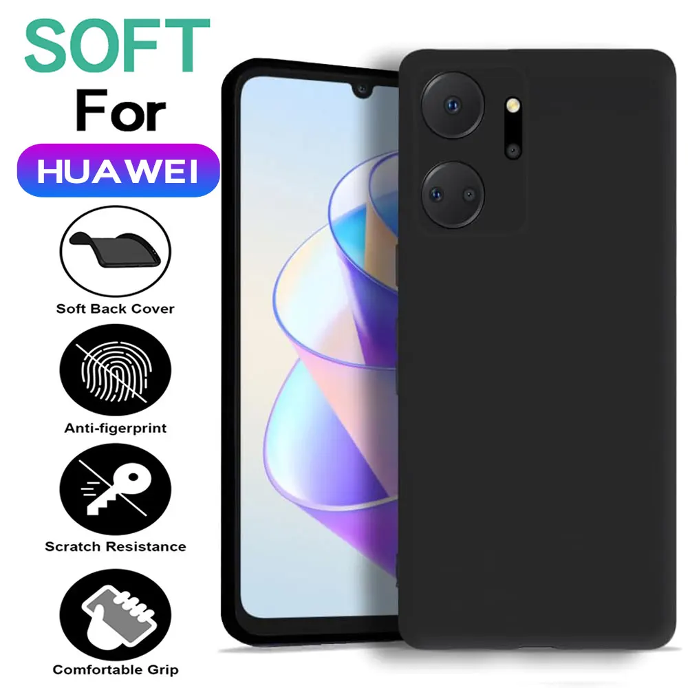 Shockproof Case For Huawei Honor 7A 7C 7X 8C 8A 8X 9X Capas Bumper TPU Silicone Soft For Cover Honor 9 10 20 30 Lite 60 70 Pro