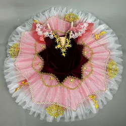 Pancake Ballet Tutu Professional Ballet Dress For Girls Adult Kids Performance Clothes Ballerina Women Ballet Girl Costumes