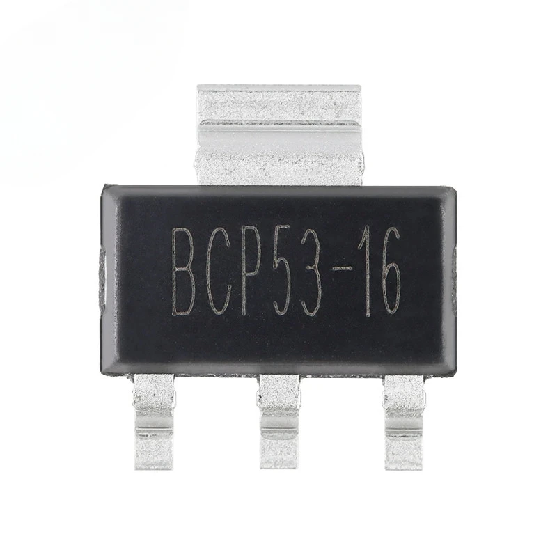 10pcs/lot BCP51 BCP52 BCP53 BCP54 BCP55 BCP56 BCP52-16 BCP53-16 BCP56-16 45V 60V 80V 1A PNP NPN Crystal Transistor Triode