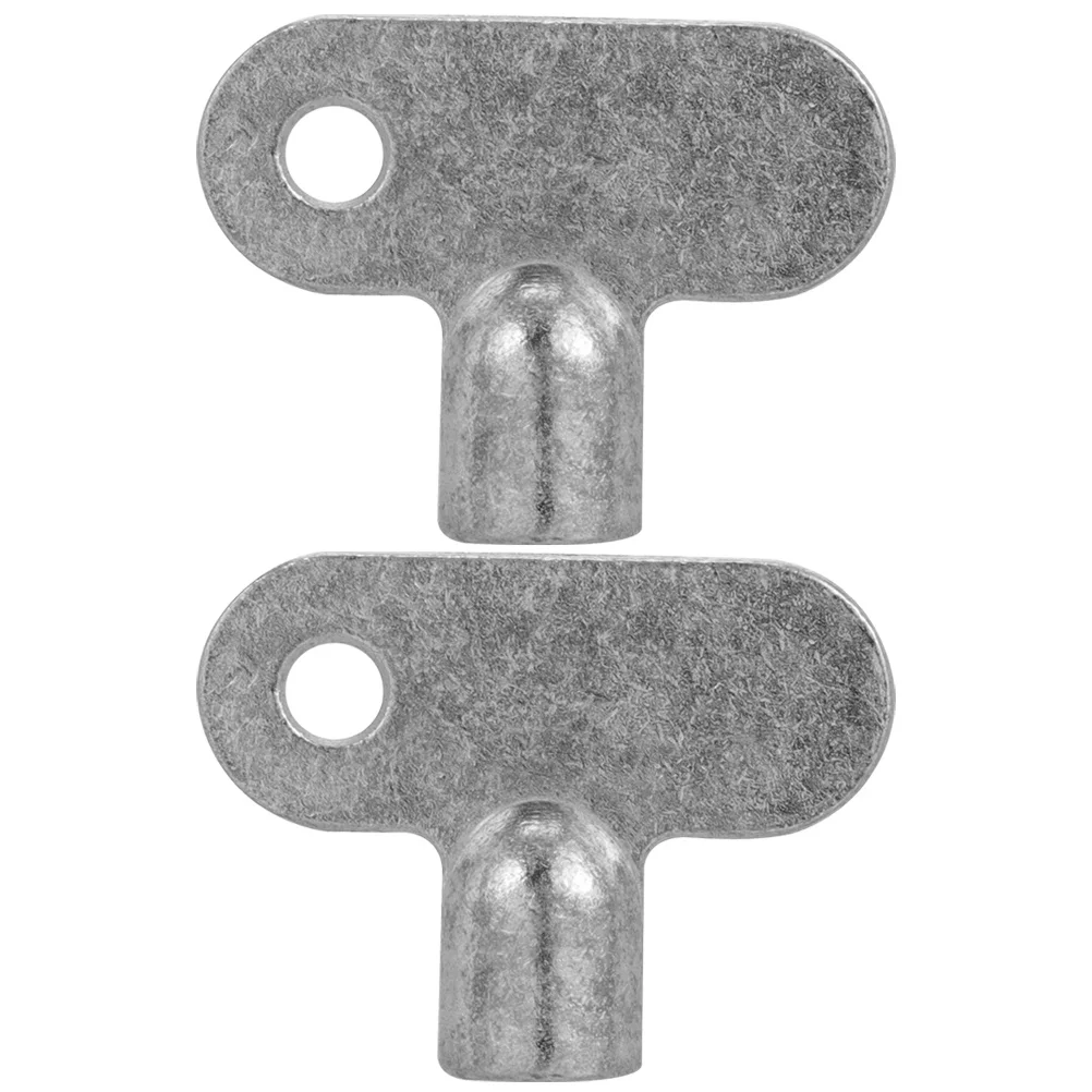 

2pcs Radiator Valves Keys Exhaust Valve Key Air Plumbing Tool Universal Bleed Key For Faucet Meter Box Socket Old Radiator