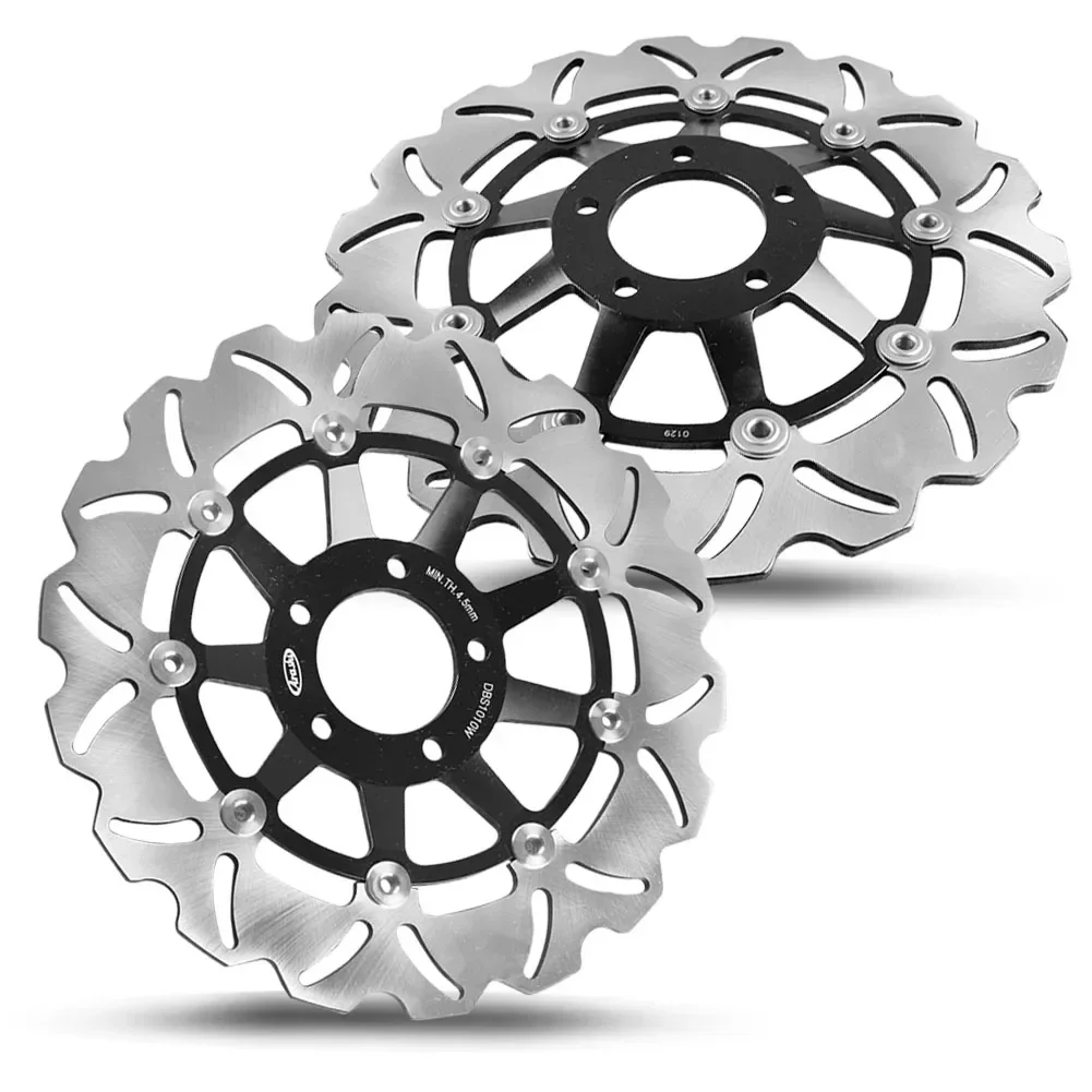 

For Suzuki GSF250 GS400 BANDIT GS500E GS500F RF900 FSF1200 BANDIT GSX1200 2PCS Motorbike Front Brake Disc Rotor Adaptor