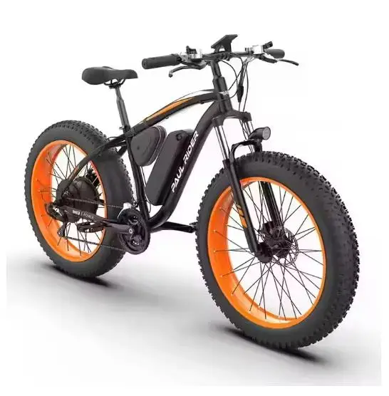 Liga de alumínio Fat Tire bicicleta elétrica para adultos, praia e neve Ebike, bateria de lítio, 48V, 15Ah, por tempo limitado de baixo custo