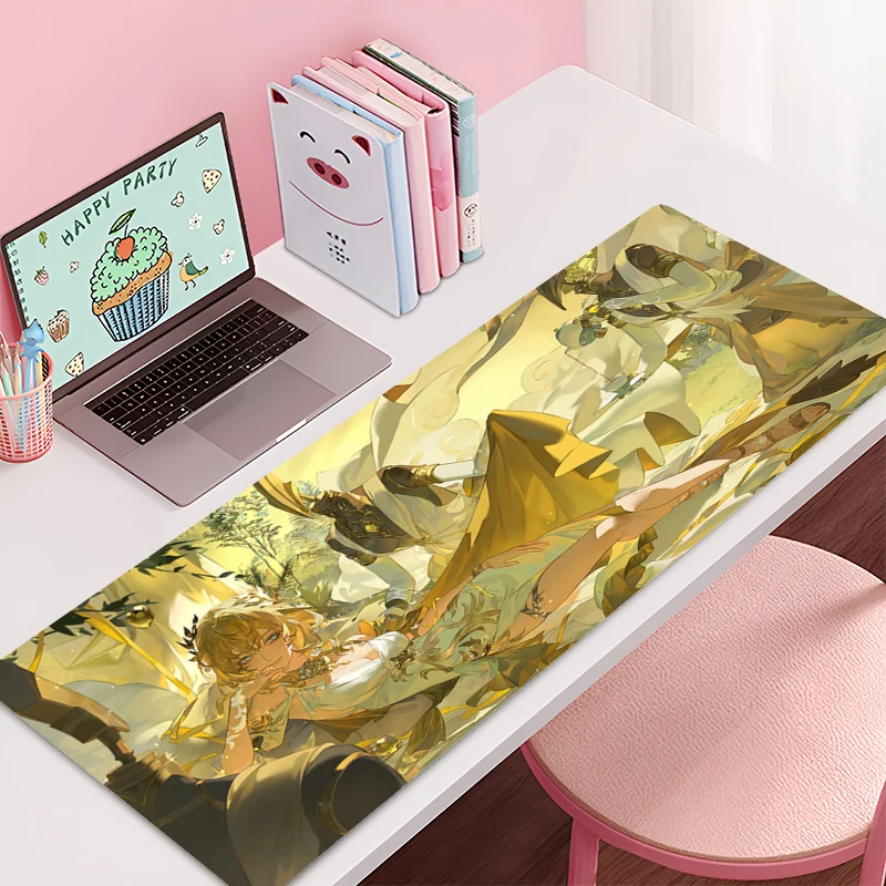 

Mouse Pad Large Honkai: Star Rail Aglaea Anti-Slip Rubber Gaming MousePad Durable Desk Pad for Office and Gaming Anime Mousepad