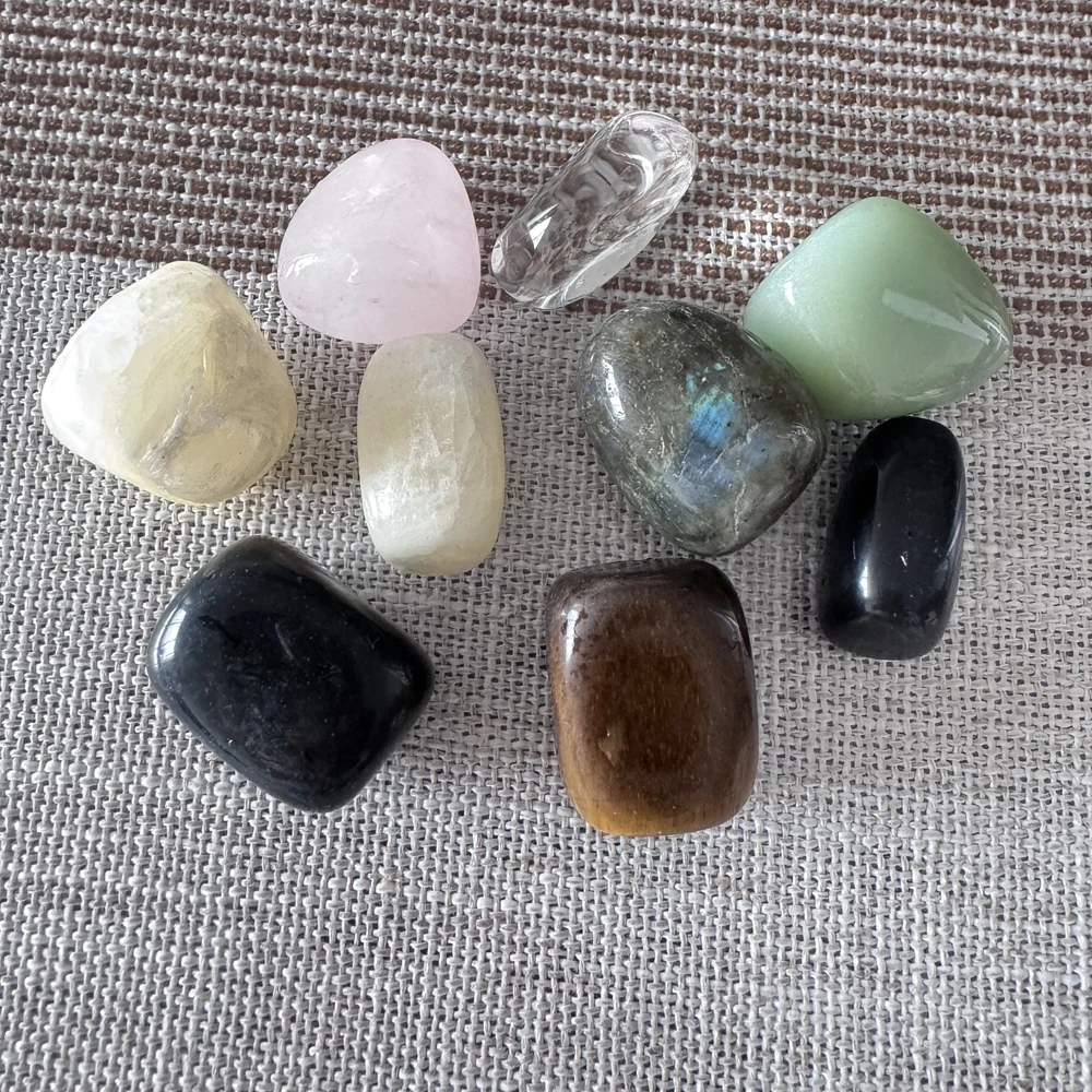 Wholesale 10pcs/lot Natural Mixed Gemstone Agate Tumbled Stone,Semi-Precious Gemstone Loose stone For Deceration 20-30mm