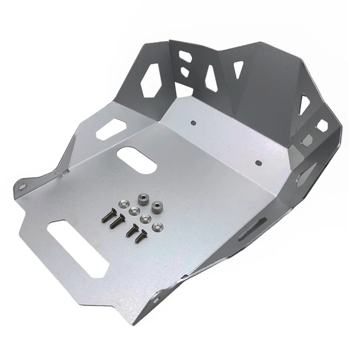 For Suzuki V-STROM 800DE 2023 2024 Motorcycle Engine Chassis Protection Cover Guard Bottom Skid Plate Accessories Silver