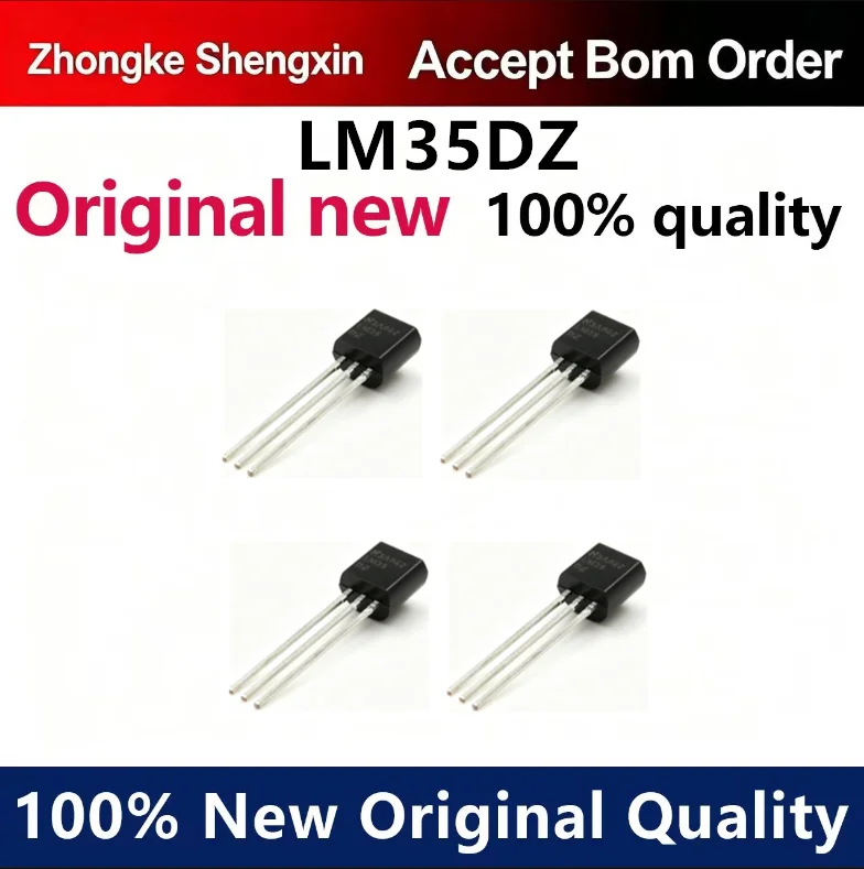 (5pcs-10pcs)Brand new original LM35DZ TO-92 LM35 precision Celsius temperature sensor temperature acquisition