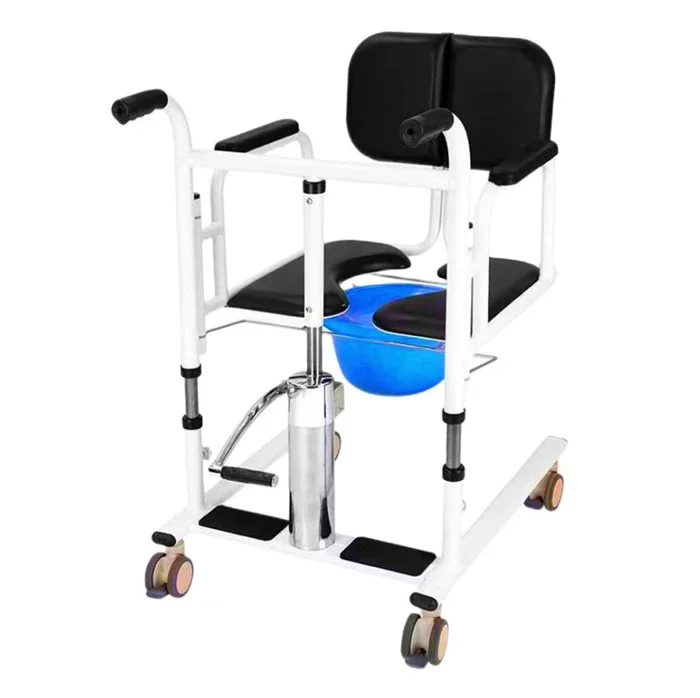 Wholesale Multi-purpose Handicap Elderly Patient Mover Transfer Lift Chair With Commode