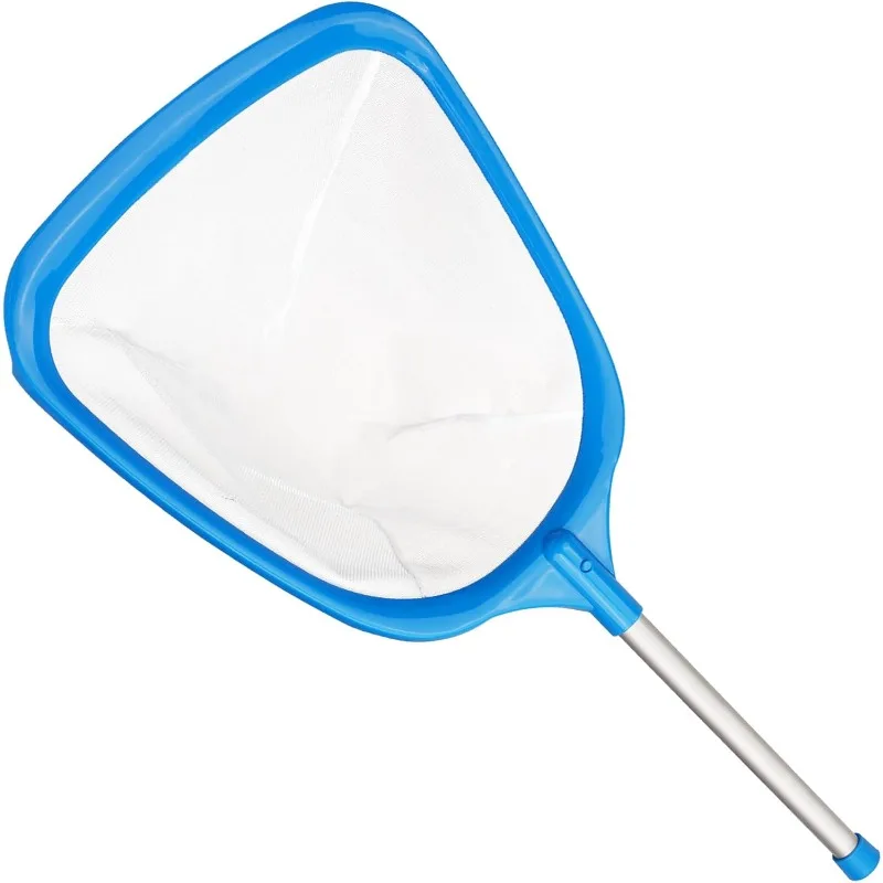 Pool Skimmer Hot Tub Skimmer Spa Net with 12'' Aluminum Pole Ultra Fine Mesh Pool Net Accessories Leaf Skimmer