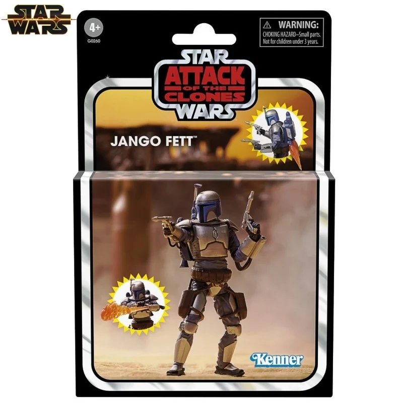 

New Star Wars The Vintage Collection Jango Fett 3.75-Inch Action Figures Toy Model New G0260 Decoration Adult Kids Surprise Gift