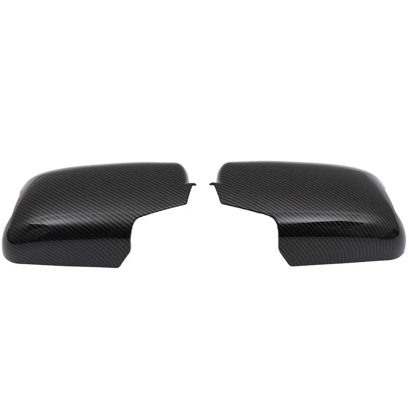 

For Honda Pilot 2009-2015 ABS carbon Black Side Rearview Mirror Cover Caps Shell Car Accessories