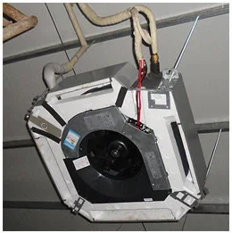 Cassetta Soffitto Canalizzato Vrf Split Fan Coil Unit 5 CV Dispositivo di raffreddamento CC nascosto Pompa di calore Condizionatore d'aria centrale inverso