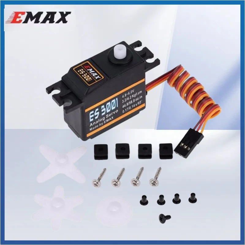 

EMAX ES3001 Standard 43g Servo For RC Helicopter Boat Airplane (ES08A ES08MA ES08MD wholesale)