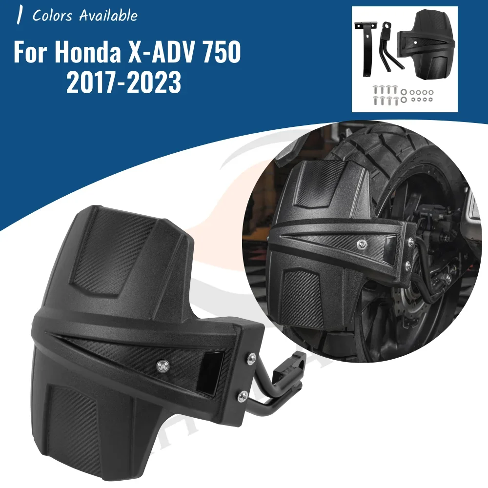 Guardabarros trasero para motocicleta, cubierta antisalpicaduras para Honda X-ADV 750, XADV, X-ADV750, XADV750, 2017-2024