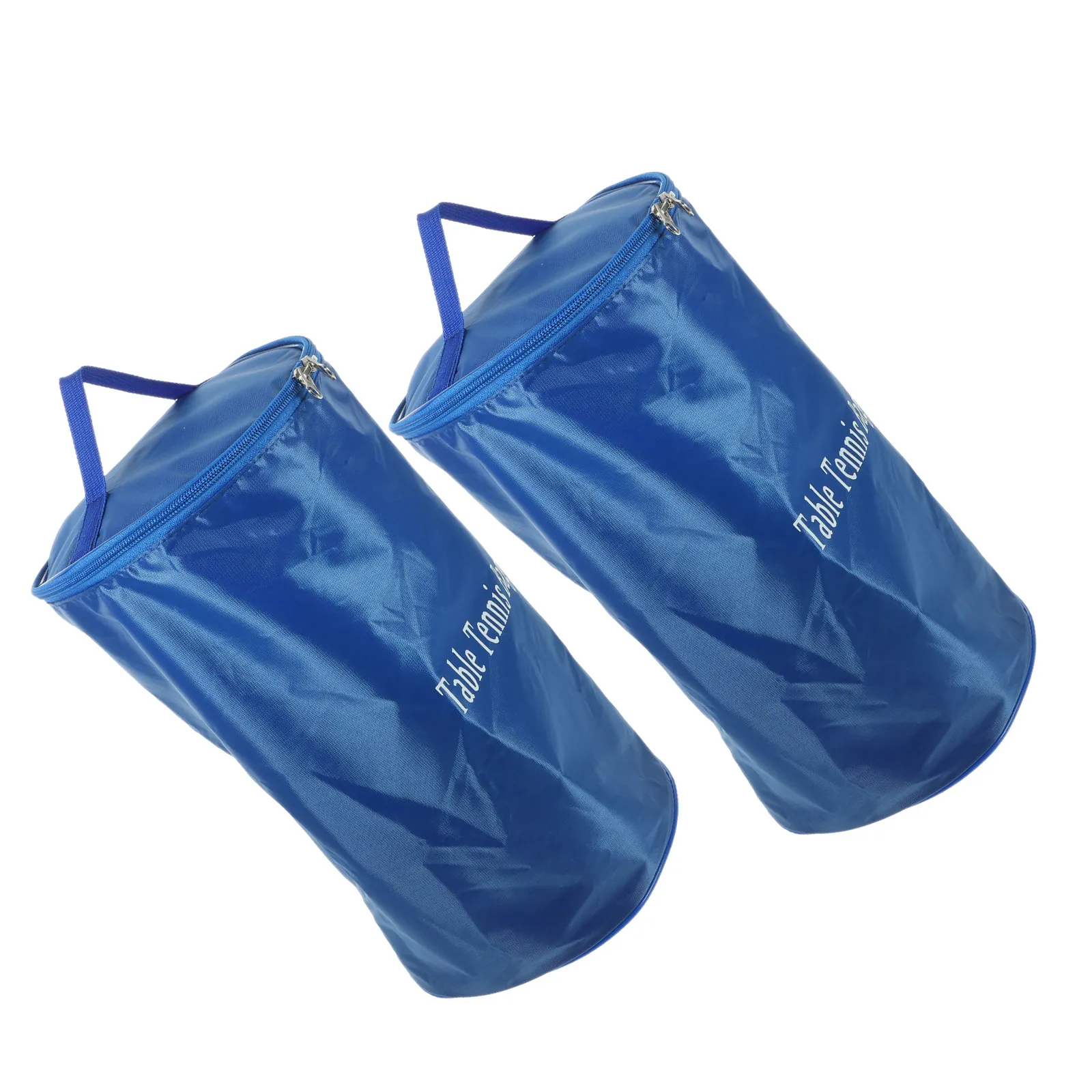 

2Pcs Table Tennis Paddle Bag Portable Oxford Cloth Carrying Case Pingpong Ball Organizer Training Storage Bag Sports Equipment