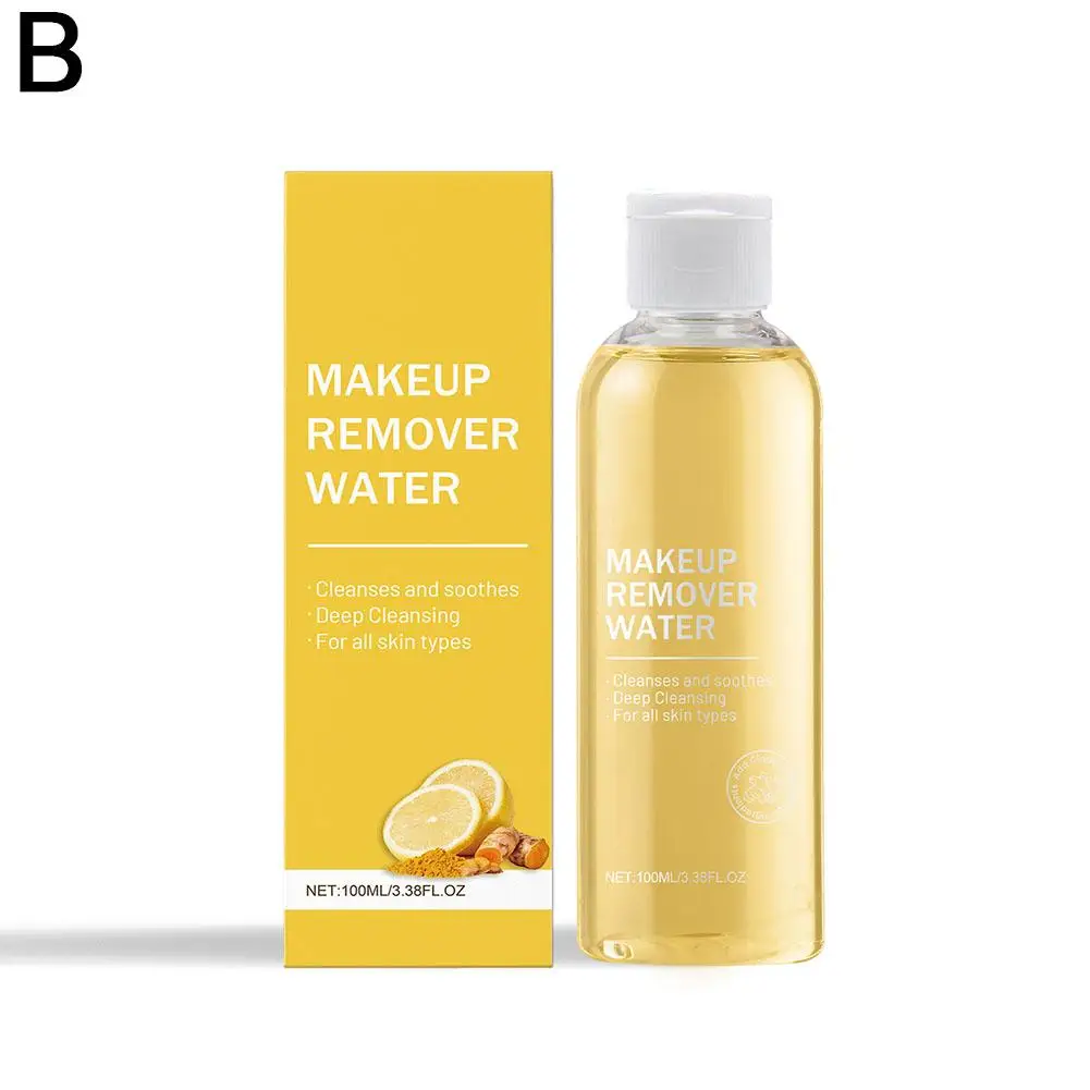 Ginger Lemon Makeup Remover Kurkumowe płatki oczyszczające Ginger Lemon Odświeżające, ciasne urządzenie do demakijażu i czyste, delikatne, nie Z6E4