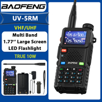 Baofeng UV-5RM Air Band 10W Walkie Talkie Wirless Copy Frequency Tri Power Type-C NOAA Long Range Upgraded UV 5R 2 Way Radio 무전기