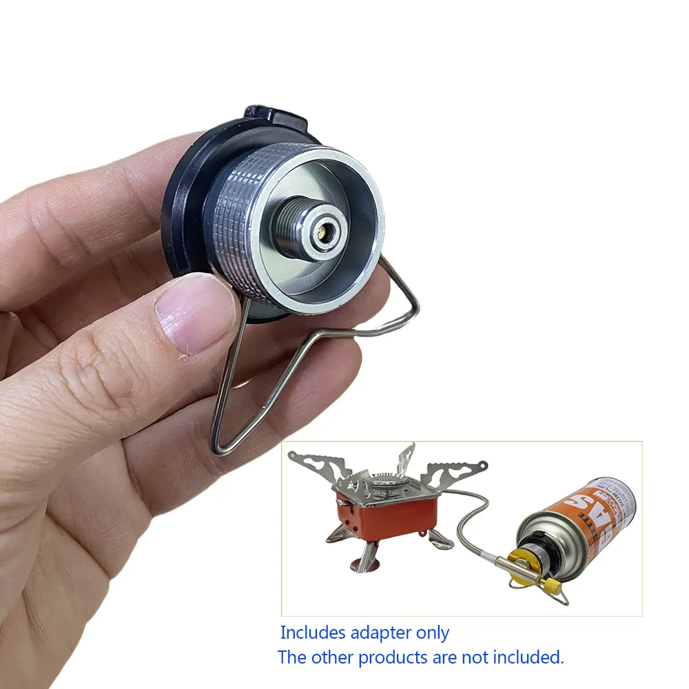 Butane Filling Adapter, Camping Stove Burner Gas Filling Ada