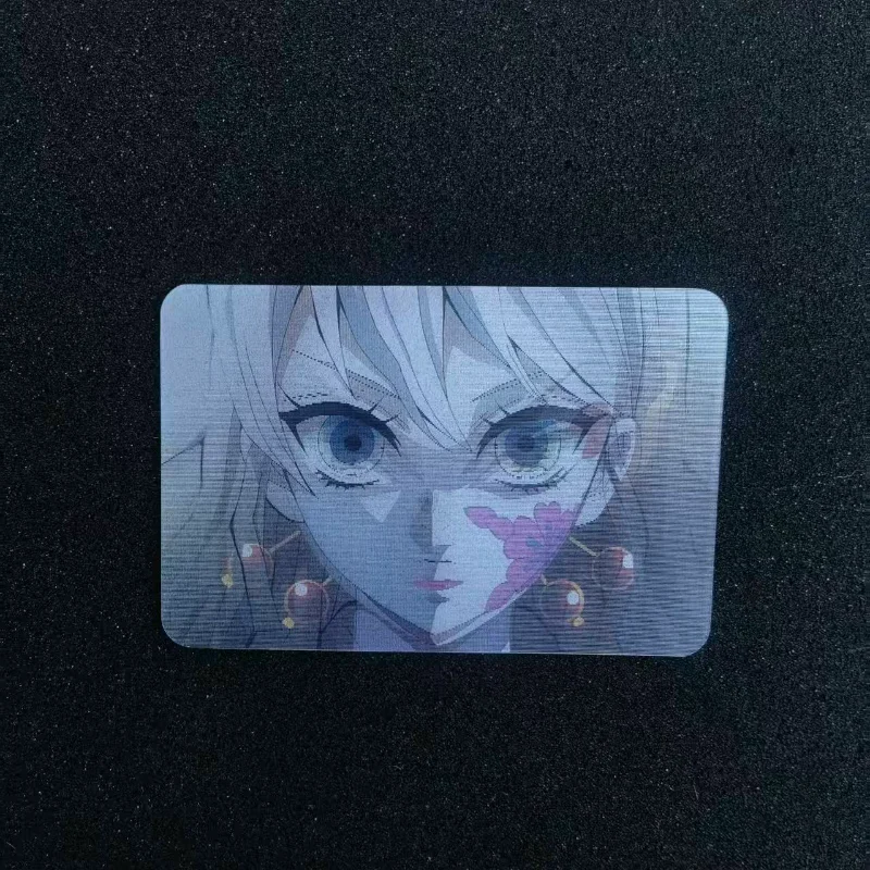 Carte creative Demon Slayer Nezuko Anime Action Figures Cartoon Grid Segnalibri Giocattolo Regali di compleanno di Natale Merchandise anime