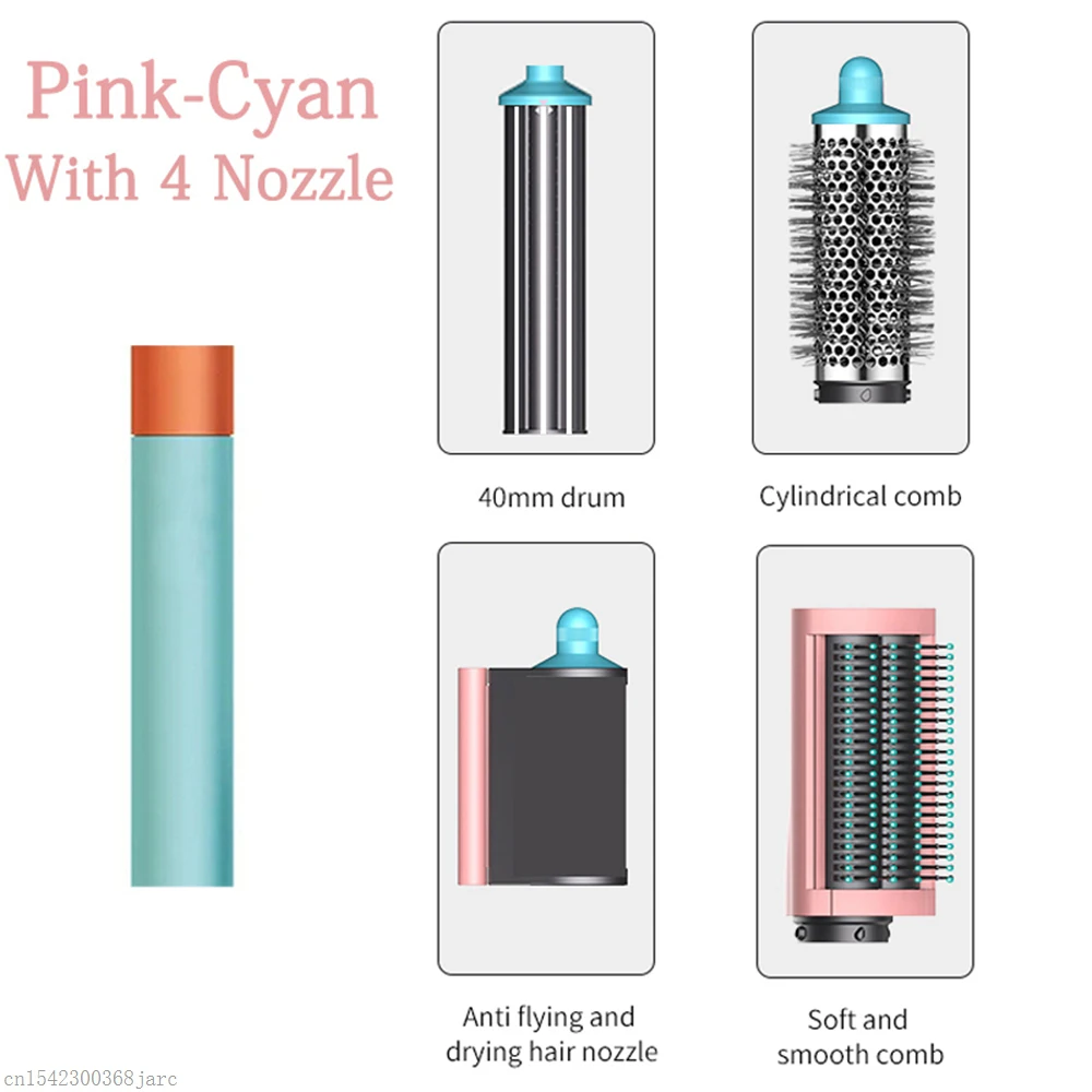 SenCiciMen X9 Multi Hair Styler Krultang Haar Heteluchtborstel Curling Barrel Föhn Salon Professionele Krullend Haar Styler