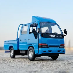 1:32 ISUZU NHR Alloy Car Model Diecast Metal Dump Truck Vehicles Model Simulation Sound and Light Collection Childrens Toys Gift