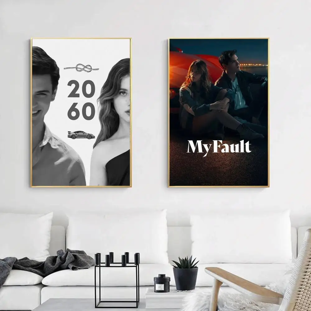 بلدي خطأ Culpa ميا الشباب الحب الفيلم المشارك دائم اللوحة قماش الجدار الشنق المنزل DIY بها بنفسك فن الديكور جدارية الجمالية #4