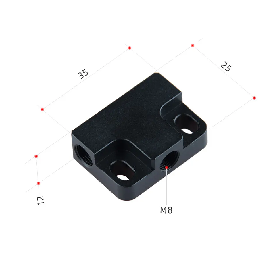 Triciclo olio freno idraulico tee lega di alluminio un traino due accessori connettore tubo olio modificato valvola di distribuzione olio