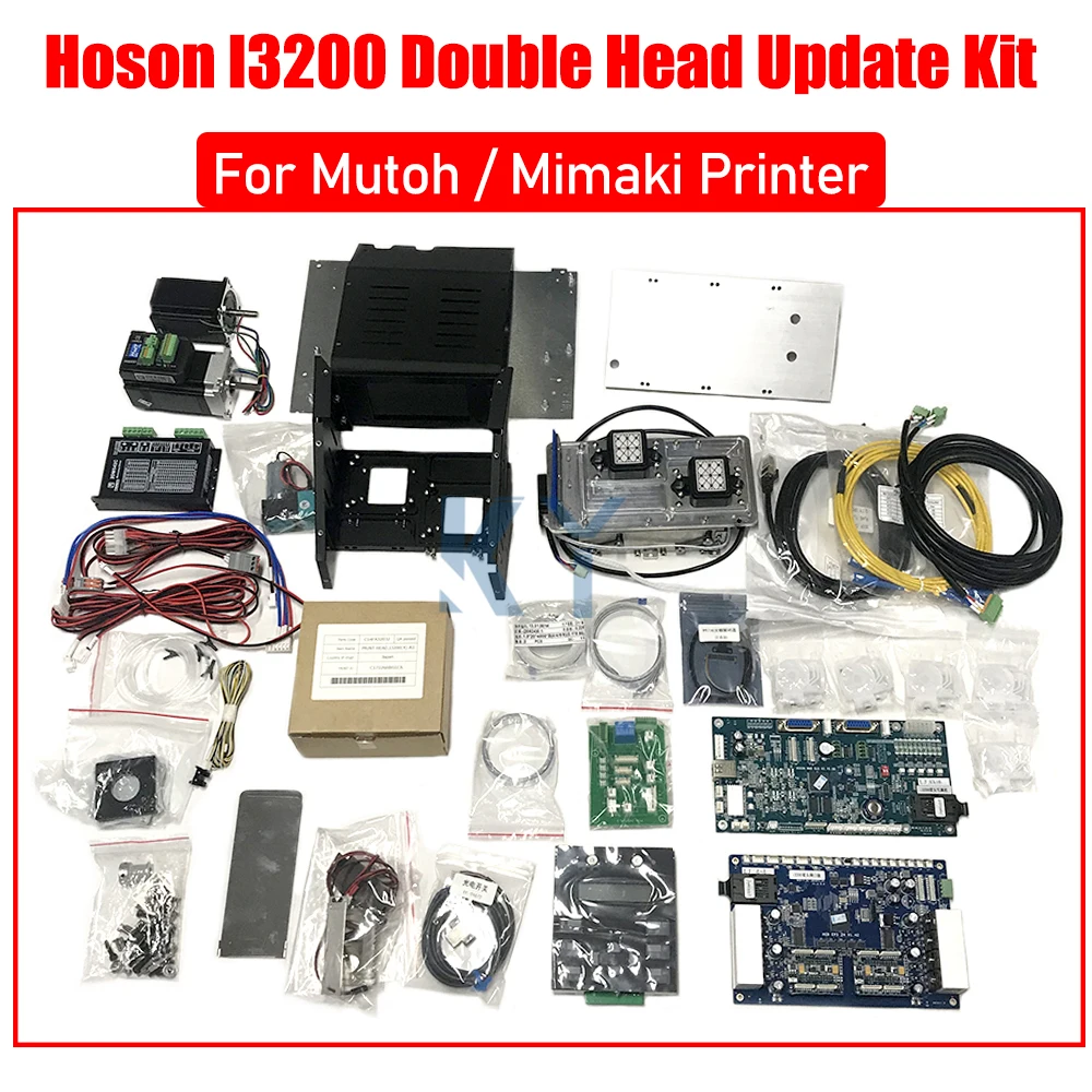 Hoson i3200 Conversion kit UV ECO DTF Muto1604 1624 Mimaki Jv33 Update for Epson dX5/dx7 convert to Double Head Network versio