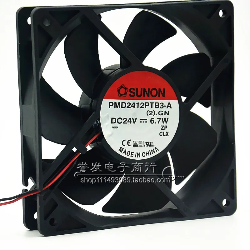 NEW ORIGINAL PMD2412PTB3-A 24V 6.7W 12025 120x120x25mm COOLING FAN RADIATOR