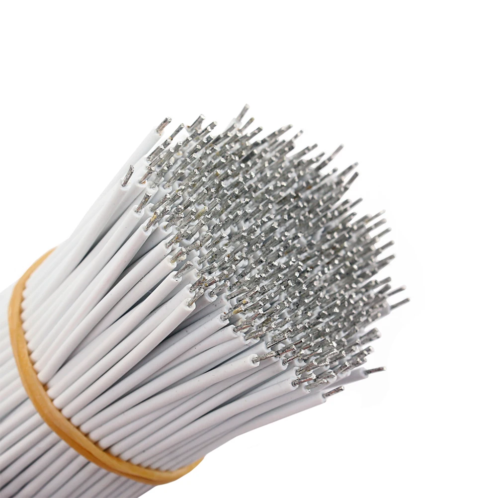 

100 PCS Wiring White Pick Electric Guitar Pickup Single Core Accessory Bass
