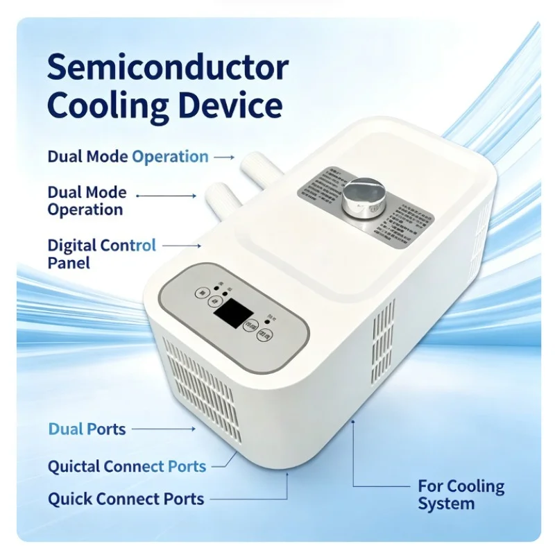 Dual Core Semiconductor Water Cooled Mattress Heating Blanket Electric Temperature Control Water Circulation Quiet For Home