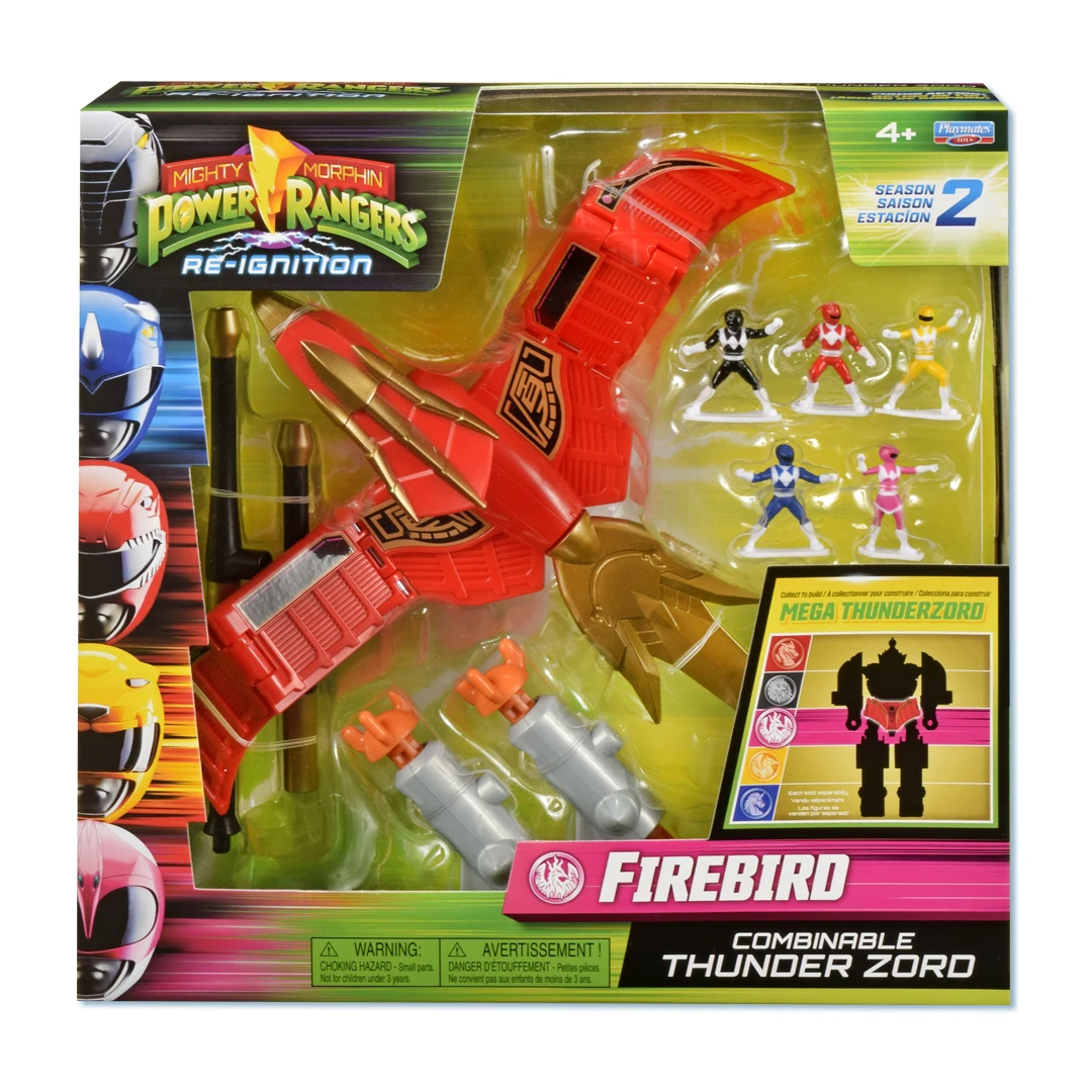Power Rangers Thunder Zord Red - огляд і ціна Model Kit Power Rangers