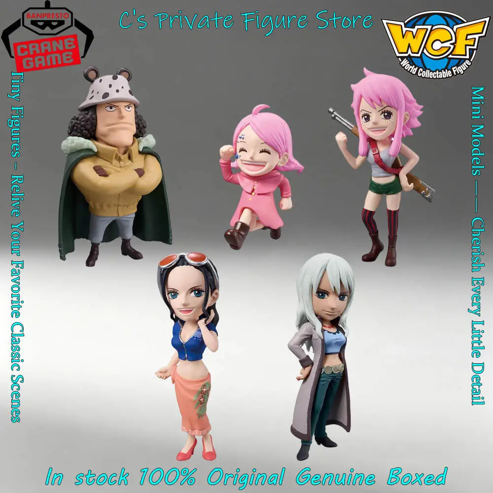 ¡gran-oferta-en-stock-figura-de-anime-banpresto-wcf-one-piece-parent-and-child-bloodline-iii-de-bartholomew-kuma-ginny-bonney-robin-y-olvia