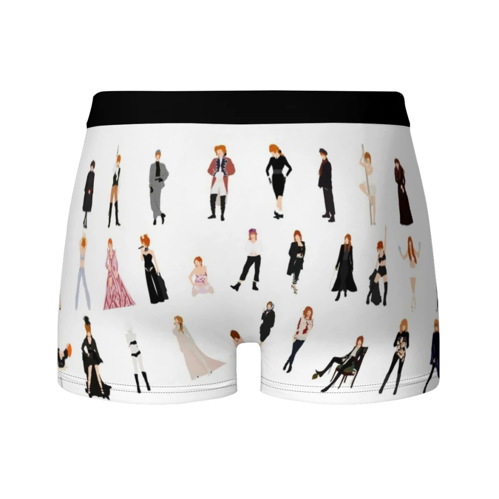 The-Story-of-Mylene-Farmer-by-MaxFrackowiak Milk Silk Man Unterwäsche Boxer Herren Unterhose Herren Höschen Boxershorts