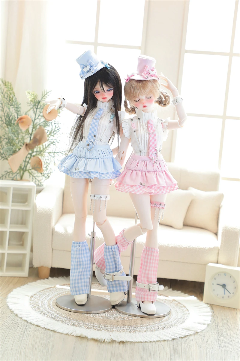 

Одежда для кукол BJD, подходящая для размера 1/4, комплект одежды для пола, аксессуары для кукол (9 очков)